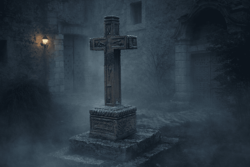 La Cruz del Diablo en la Iglesia de las Angustias en Cuenca