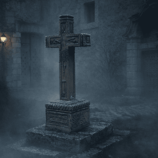 La Cruz del Diablo en la Iglesia de las Angustias en Cuenca