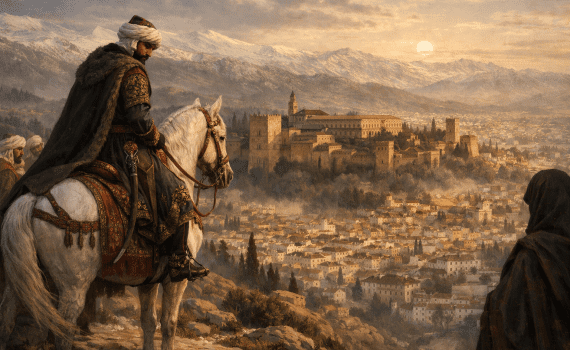 El último suspiro del Rey Chico, la despedida de Boabdil y la maldición de Aixa